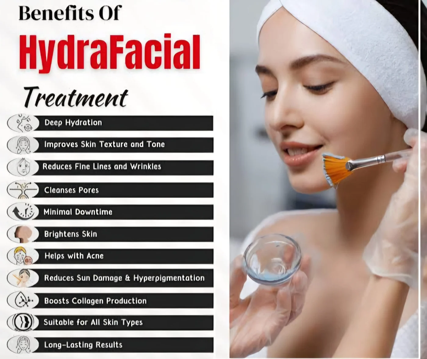 Hydra-facial treatment benefits
